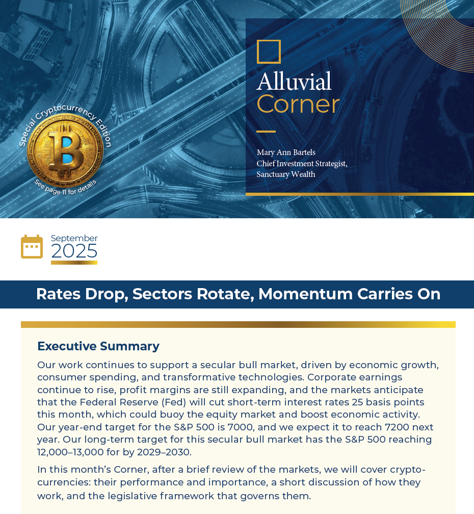 September 2025 - Alluvial Corner Report